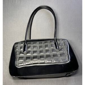 Sondra Roberts Black Shoulder Bag Faux Leather